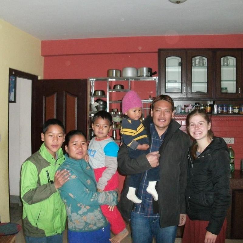 Kim A in Nepal Kim A in Nepal